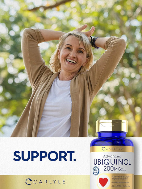 CARLYLE - Carlyle Ubiquinol 200Mg. 60 Capsulas Blandas - The Red Vitamin MX - Suplementos Alimenticios - {{ shop.shopifyCountryName }}