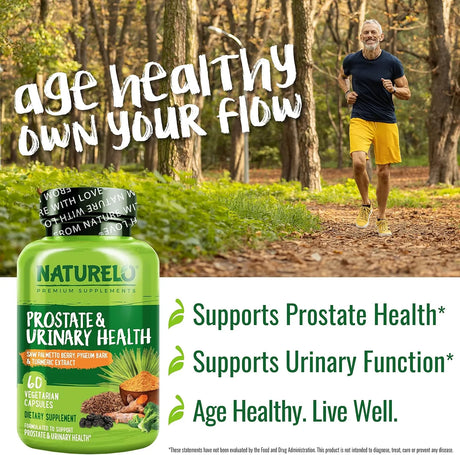NATURELO - NATURELO Prostate & Urinary Health 60 Capsulas - The Red Vitamin MX - Suplementos Alimenticios - {{ shop.shopifyCountryName }}