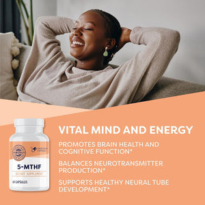 Vimergy 5-MTHF 60 Capsulas