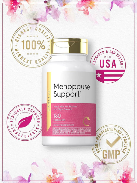 CARLYLE - Carlyle Menopause Supplement for Women 180 Capsulas - The Red Vitamin MX - Suplementos Alimenticios - {{ shop.shopifyCountryName }}