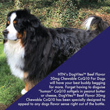 Health Thru Nutrition Dog-Vites CoQ10 for Dogs 60 Tabletas Masticables