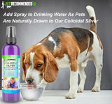 Vet Recommended Colloidal Silver for Dogs & Cats 8 Fl.Oz.