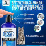 Planopaws Omega 3 Fish Oil for Cats 12 Fl.Oz.