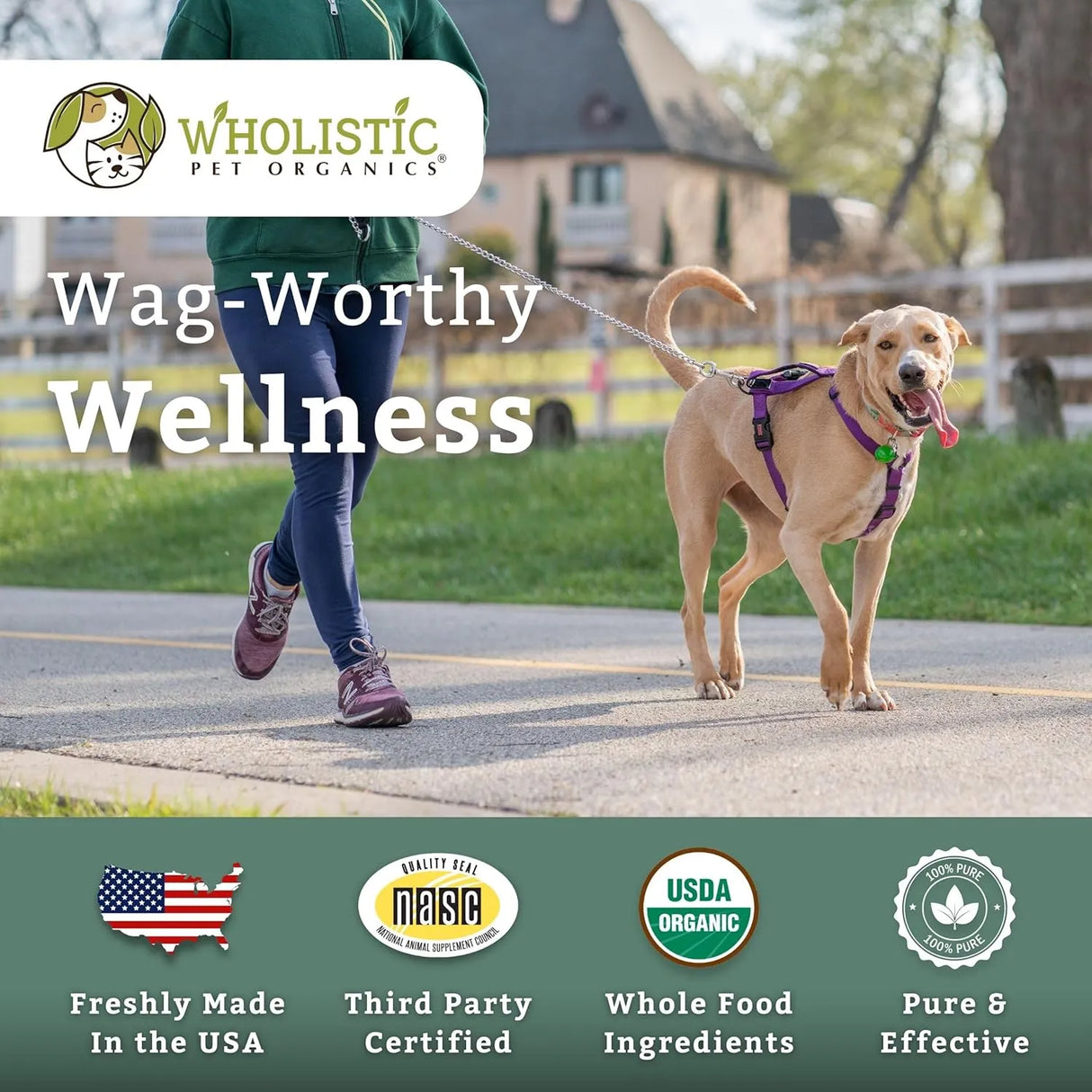 WHOLISTIC PET ORGANICS - Wholistic Pet Organics Canine Complete Dog Multivitamin 908Gr. - The Red Vitamin MX - Multivitamínicos Para Perros - {{ shop.shopifyCountryName }}