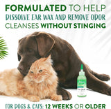TROPICLEAN - TropiClean Dog Ear Wash 4 Fl.Oz. - The Red Vitamin MX - Cuidado Del Oído De Perros - {{ shop.shopifyCountryName }}