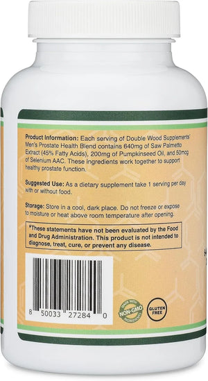 DOUBLE WOOD SUPPLEMENTS - Double Wood Supplements Prostate Support 120 Capsulas - The Red Vitamin MX - Suplementos Alimenticios - {{ shop.shopifyCountryName }}