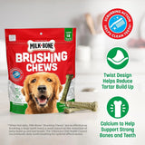 MILK BONE - Milk-Bone Fresh Breath Brushing Chews Large 18 Piezas - The Red Vitamin MX - Cuidado Dental Para Perros - {{ shop.shopifyCountryName }}