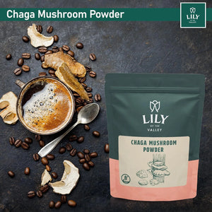 LILY OF THE VALLEY - LILY OF THE VALLEY Chaga Mushroom Powder 226Gr. - The Red Vitamin MX - Suplementos Alimenticios - {{ shop.shopifyCountryName }}