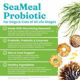SOLID GOLD - Solid Gold SeaMeal Cat Probiotic & Dog Probiotics for Digestive Health 226Gr. - The Red Vitamin MX - Probióticos Para Perros - {{ shop.shopifyCountryName }}