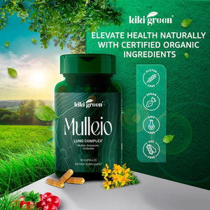 KIKI GREEN - KIKI Green MULLEIO Lung Health 90 Capsulas - The Red Vitamin MX - Suplementos Alimenticios - {{ shop.shopifyCountryName }}