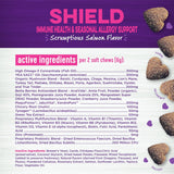 Wellness Shield Immune & Allergy Salmon Flavored Soft Chew 45 Masticables