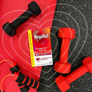 MEGARED - MegaRed Omega 3 Fish Oil 800Mg. 80 Capsulas Blandas - The Red Vitamin MX - Suplementos Alimenticios - {{ shop.shopifyCountryName }}