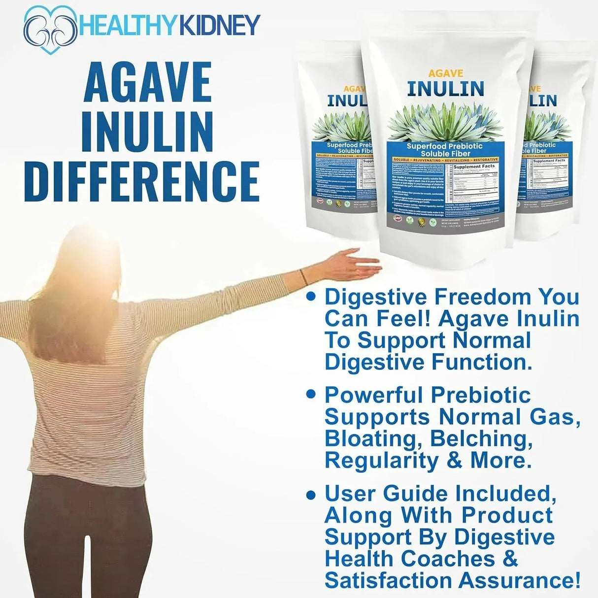 KIDNEY RESTORE - Kidney Restore Inulin Powder 454Gr. - The Red Vitamin MX - Suplementos Alimenticios - {{ shop.shopifyCountryName }}