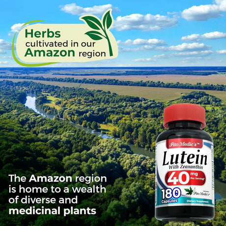 FITO MEDIC´S - FITO MEDIC'S Lab Lutein 40Mg. 180 Capsulas - The Red Vitamin MX - Suplementos Alimenticios - {{ shop.shopifyCountryName }}