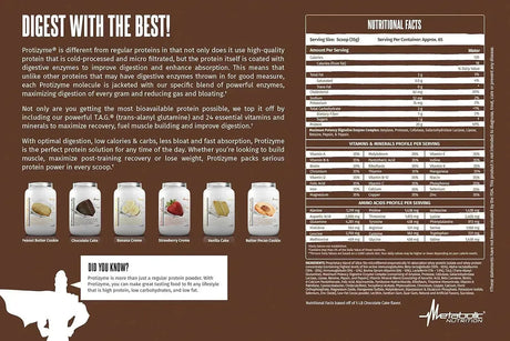 METABOLIC NUTRITION - Metabolic Nutrition Protizyme Whey Protein Powder Banana Creme 910Gr. - The Red Vitamin MX - Suplementos Alimenticios - {{ shop.shopifyCountryName }}