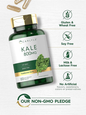 Carlyle Kale Extract 800Mg. 120 Capsulas