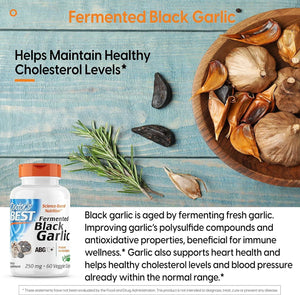 DOCTOR'S BEST - Doctor's Best Black Garlic Extract ABG10+ 250Mg. 60 Capsulas - The Red Vitamin MX - Suplementos Alimenticios - {{ shop.shopifyCountryName }}