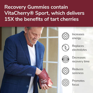 For Wellness Recovery Gummies Tart Cherry 30 Gomitas