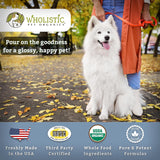 Wholistic Pet Organics Flaxseed Oil for Dogs 16 Fl.Oz.