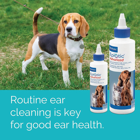VIRBAC - Virbac Epi-Otic Advanced Ear Cleanser For Dogs and Cats 8 Fl.Oz. - The Red Vitamin MX - Cuidado Del Oído De Perros - {{ shop.shopifyCountryName }}