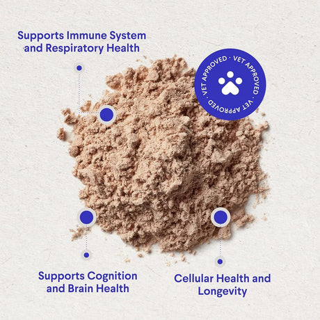 WONDER PAWS - WONDER PAWS Immune Support Mushroom Powder for Dogs 90Gr. - The Red Vitamin MX - Suplementos Herbales Para Perros - {{ shop.shopifyCountryName }}