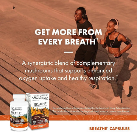 HOST DEFENSE - Host Defense Breathe Immune & Respiratory Support 120 Capsulas - The Red Vitamin MX - Suplementos Alimenticios - {{ shop.shopifyCountryName }}