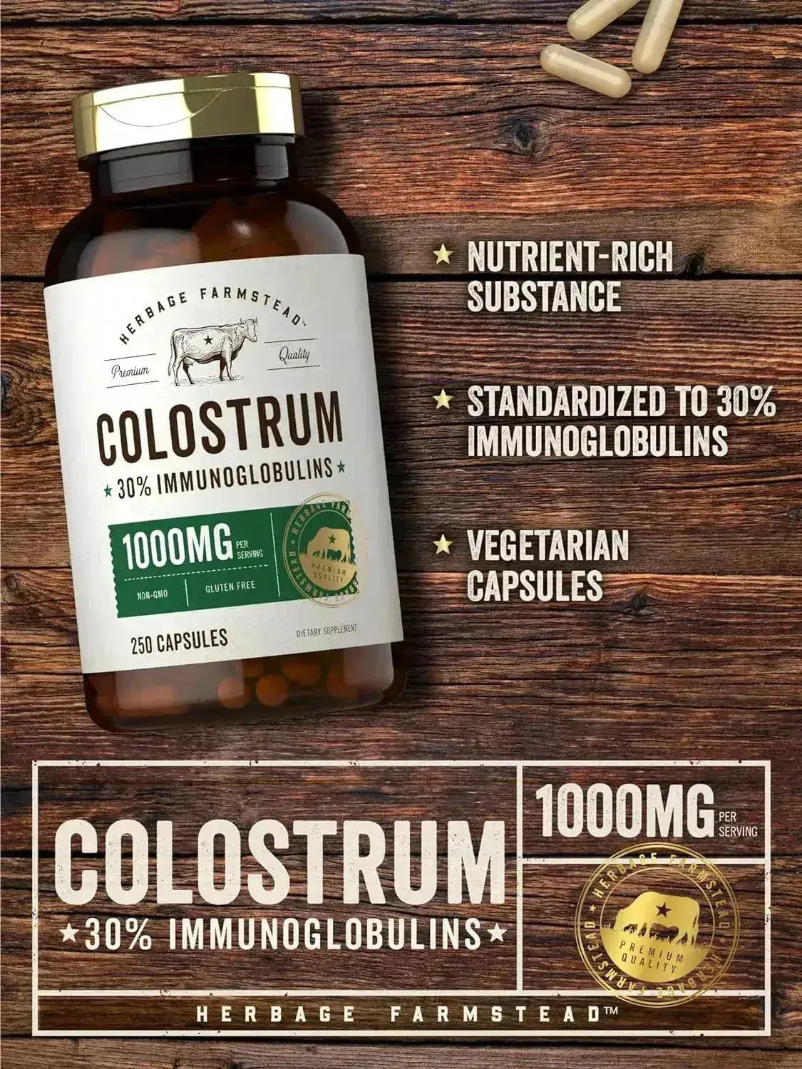 CARLYLE - Carlyle Colostrum 1000Mg. 250 Capsulas - The Red Vitamin MX - Suplementos Alimenticios - {{ shop.shopifyCountryName }}