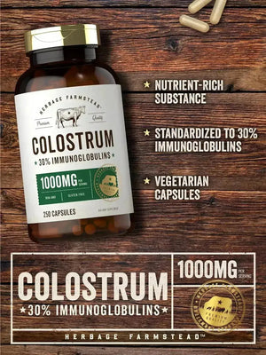 CARLYLE - Carlyle Colostrum 1000Mg. 250 Capsulas - The Red Vitamin MX - Suplementos Alimenticios - {{ shop.shopifyCountryName }}