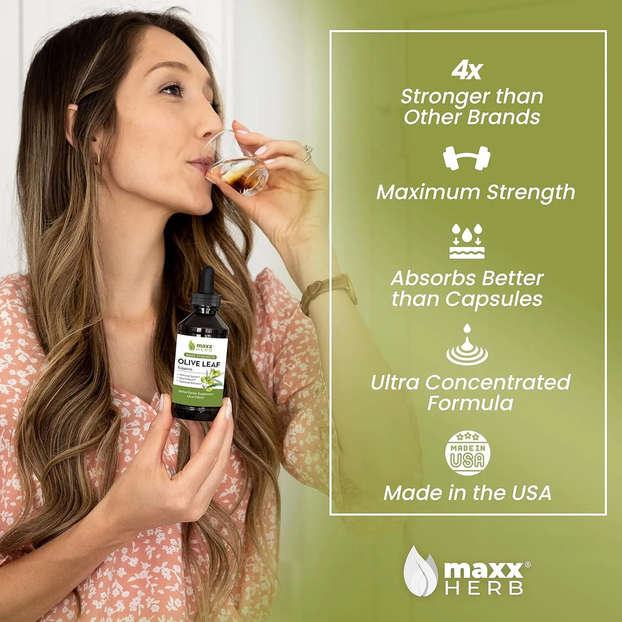 MAXX HERB - Maxx Herb Olive Leaf Extract 4 Fl.Oz. - The Red Vitamin MX - Suplementos Alimenticios - {{ shop.shopifyCountryName }}