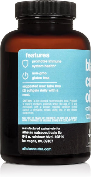 ATHELAS - Athelas Neutraceuticals Black Currant Oil 1000Mg. 60 Capsulas Blandas - The Red Vitamin MX - Suplementos Alimenticios - {{ shop.shopifyCountryName }}