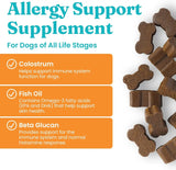 SOLID GOLD - Solid Gold Dog Allergy Relief Chews 120 Masticables - The Red Vitamin MX - Remedios Para La Picazón De Perros - {{ shop.shopifyCountryName }}