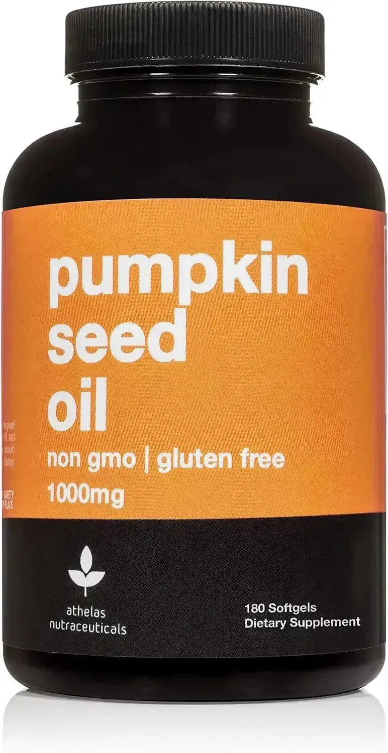ATHELAS NEUTRACEUTICALS - Athelas Neutraceuticals Pumpkin Seed Extract 1000Mg. 180 Capsulas Blandas - The Red Vitamin MX - Suplementos Alimenticios - {{ shop.shopifyCountryName }}