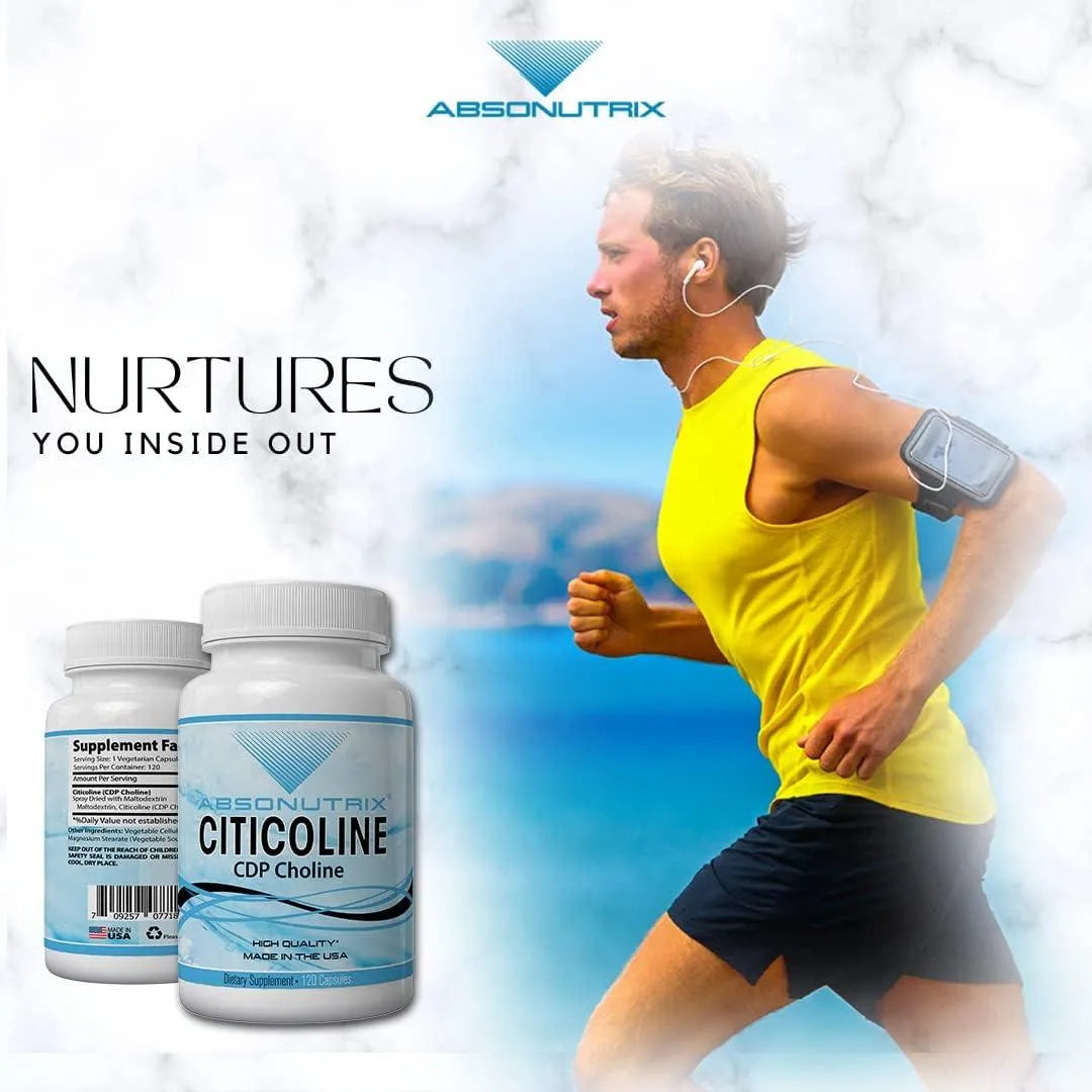 ABSONUTRIX - Absonutrix Citicoline CDP Choline 530Mg. 120 Capsulas - The Red Vitamin MX - Suplementos Alimenticios - {{ shop.shopifyCountryName }}