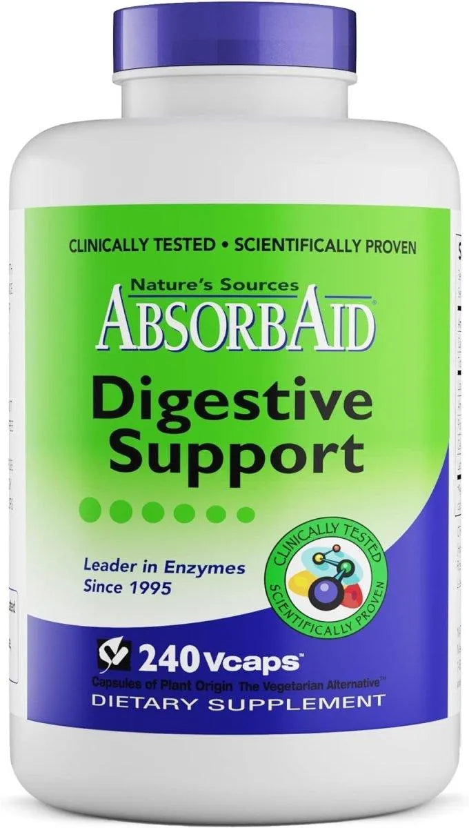 ABSORBAID - AbsorbAid Digestive Enzymes 240 Capsulas - The Red Vitamin MX - Suplementos Alimenticios - {{ shop.shopifyCountryName }}