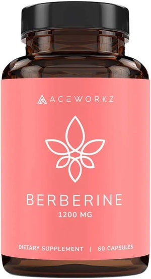 ACEWORKZ - ACEWORKZ Berberine Supplement 60 Capsulas - The Red Vitamin MX - Suplementos Alimenticios - {{ shop.shopifyCountryName }}