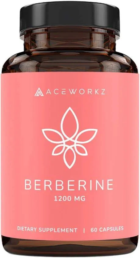 ACEWORKZ - ACEWORKZ Berberine Supplement 60 Capsulas - The Red Vitamin MX - Suplementos Alimenticios - {{ shop.shopifyCountryName }}