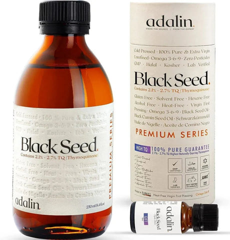 ADALIN - Adalin Black Seed Oil Liquid 250Ml. - The Red Vitamin MX - Suplementos Alimenticios - {{ shop.shopifyCountryName }}