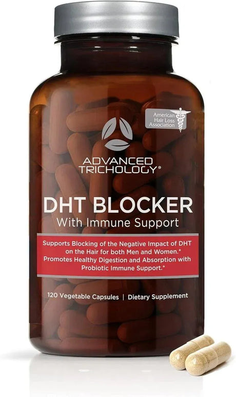 ADVANCED TRICHOLOGY - Advanced Trichology DHT BLOCKER Hair Growth 120 Capsulas - The Red Vitamin MX - Suplementos Alimenticios - {{ shop.shopifyCountryName }}