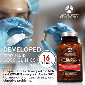 ADVANCED TRICHOLOGY - Advanced Trichology DHT BLOCKER Hair Growth 120 Capsulas - The Red Vitamin MX - Suplementos Alimenticios - {{ shop.shopifyCountryName }}