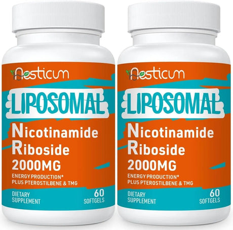 AESTICUM - Aesticum Liposomal Nicotinamide Riboside 2000Mg. 60 Capsulas Blandas 2 Pack - The Red Vitamin MX - Suplementos Alimenticios - {{ shop.shopifyCountryName }}