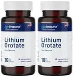 AGEIMMUNE - AgeImmune Lithium Orotate 10Mg. 60 Capsulas 2 Pack - The Red Vitamin MX - Suplementos Alimenticios - {{ shop.shopifyCountryName }}