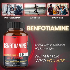 AGOBI - Agobi Benfotiamine 600Mg. 120 Capsulas - The Red Vitamin MX - Suplementos Alimenticios - {{ shop.shopifyCountryName }}