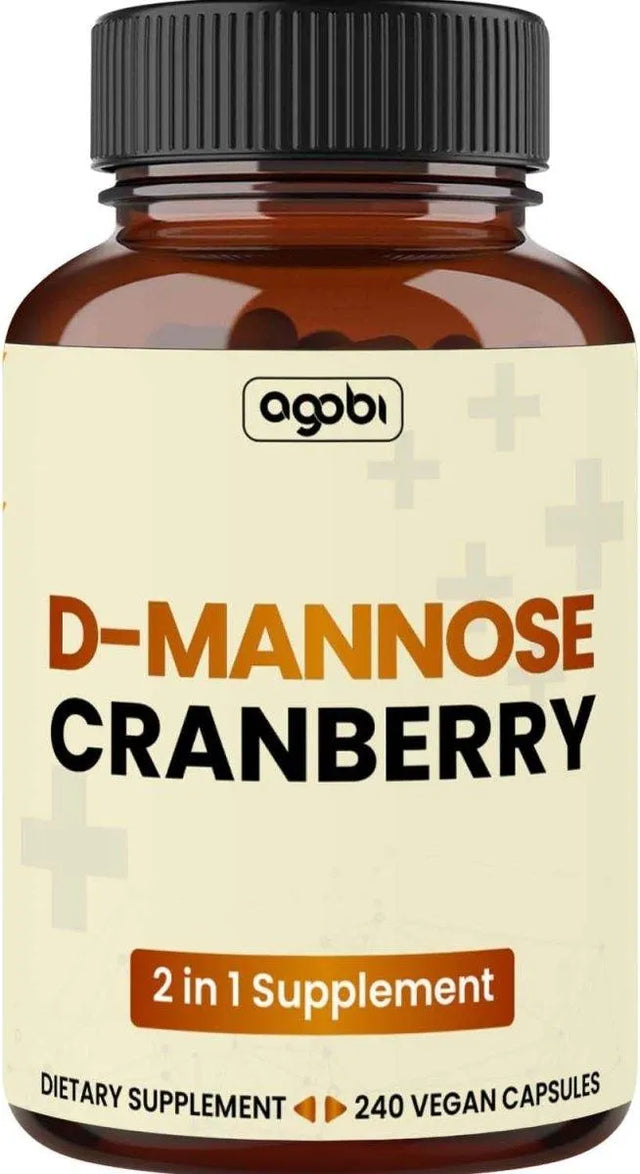 AGOBI - agobi D-Mannose and Cranberry 240 Capsulas - The Red Vitamin MX - Suplementos Alimenticios - {{ shop.shopifyCountryName }}