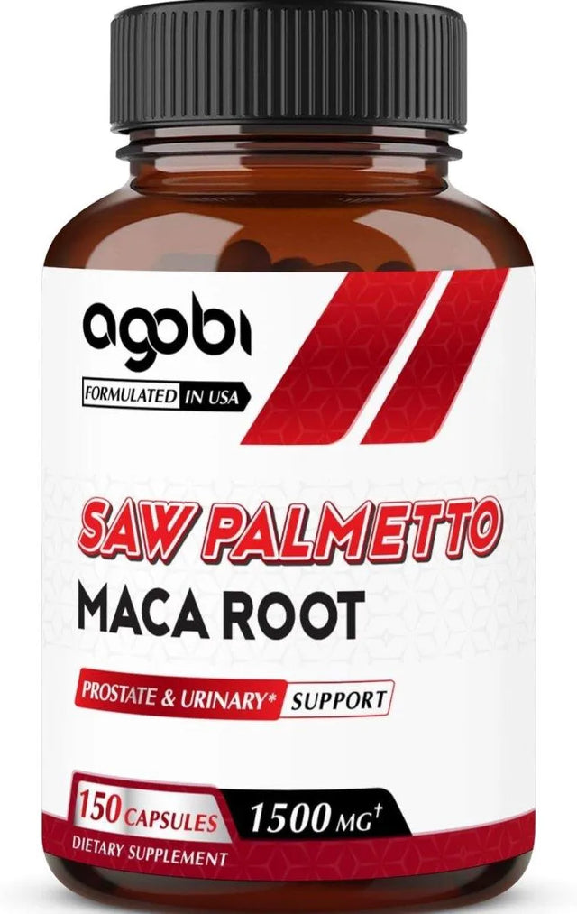 AGOBI - Agobi Saw Palmetto Supplement 1500Mg. 150 Capsulas - The Red Vitamin MX - Suplementos Alimenticios - {{ shop.shopifyCountryName }}