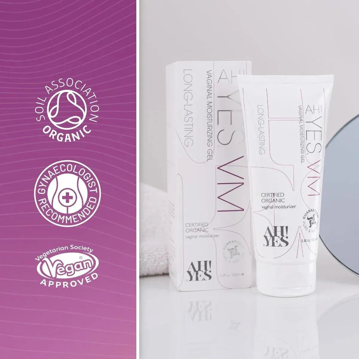 AH! YES - AH! YES VM Water Based Vaginal Moisturizer 100Ml. - The Red Vitamin MX - Hidratantes Vaginales - {{ shop.shopifyCountryName }}