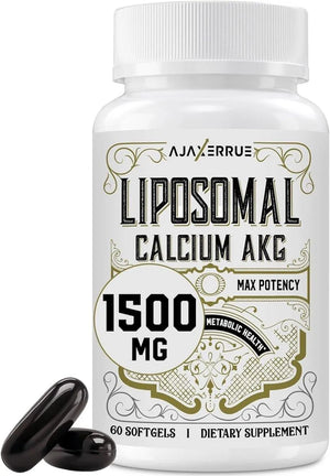 AJAXERRUE - AJAXERRUE Liposomal Calcium AKG 60 Capsulas Blandas - The Red Vitamin MX - Suplementos Alimenticios - {{ shop.shopifyCountryName }}