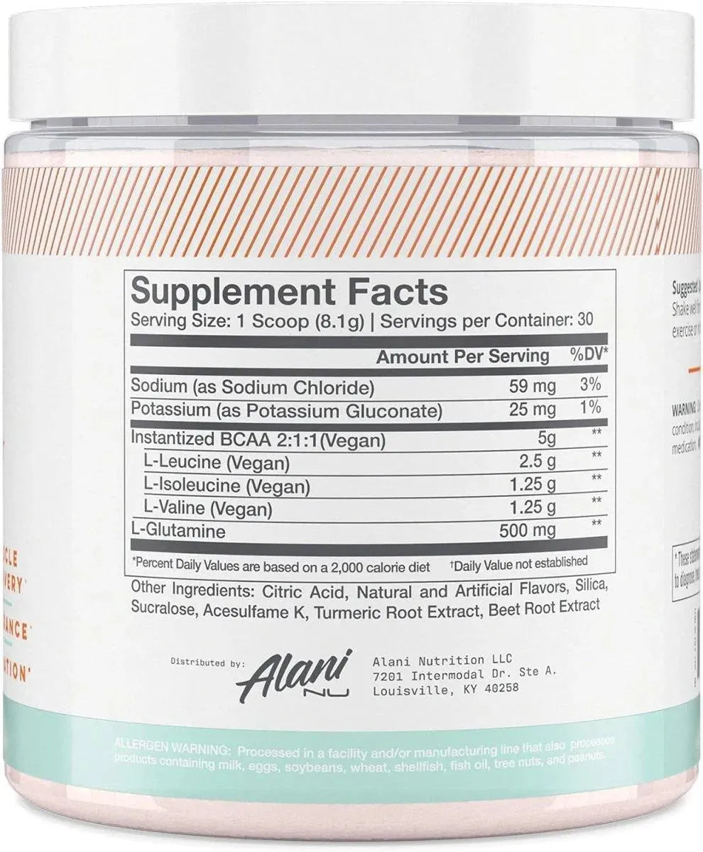 ALANI - Alani Nu BCAA SOUR PEACH RING 30 Servicios 243Gr. - The Red Vitamin MX - Suplementos Alimenticios - {{ shop.shopifyCountryName }}