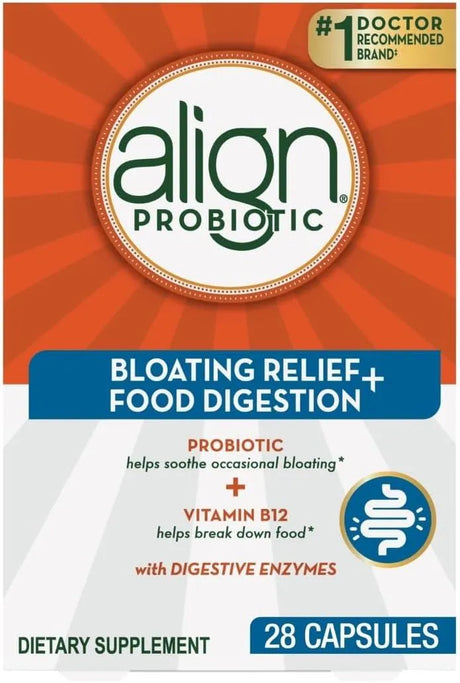 ALIGN - Align Probiotic Bloating Relief + Food Digestion 28 Capsulas - The Red Vitamin MX - Suplementos Alimenticios - {{ shop.shopifyCountryName }}