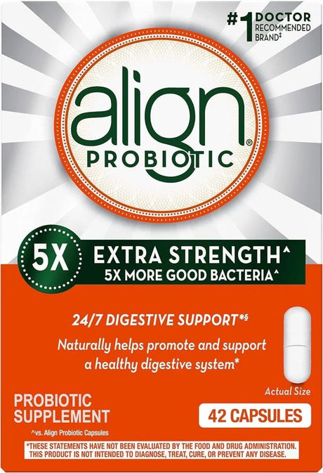 ALIGN - Align Probiotic Extra Strength 42 Capsulas - The Red Vitamin MX - Suplementos Alimenticios - {{ shop.shopifyCountryName }}