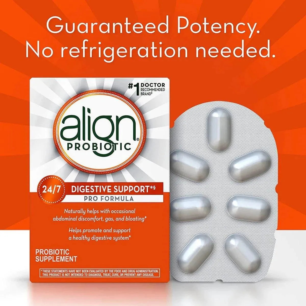 ALIGN - Align Probiotics Supplement 63 Capsulas - The Red Vitamin MX - Suplementos Alimenticios - {{ shop.shopifyCountryName }}